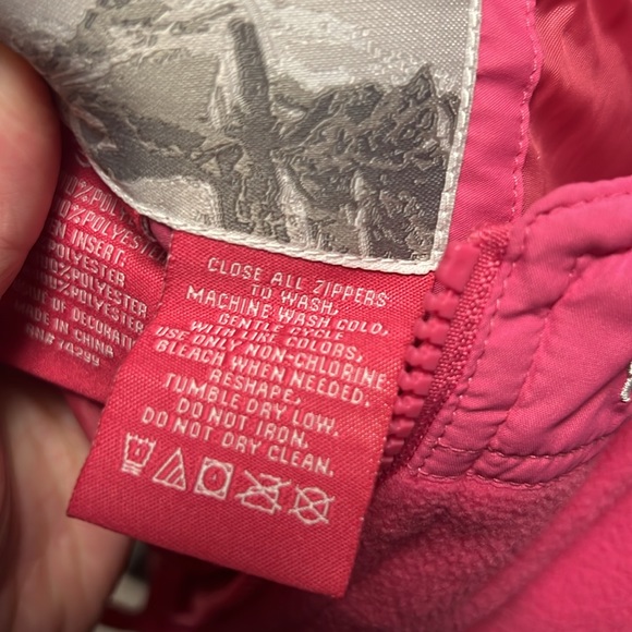 Snozu Girls Snow Bright Pink Bib-Overalls Size 3T EXCELLENT Condition - Picture 10 of 12